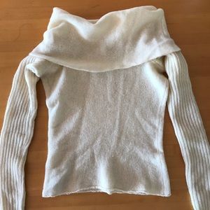 Sisley wool cowl neck sweater (made in Italy)